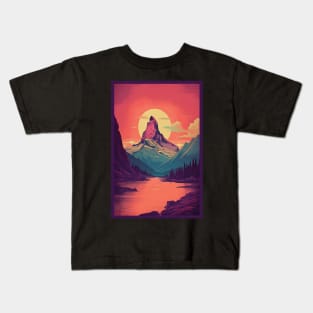 Zermatt,Matterhorn,Switzerland,Poster Kids T-Shirt